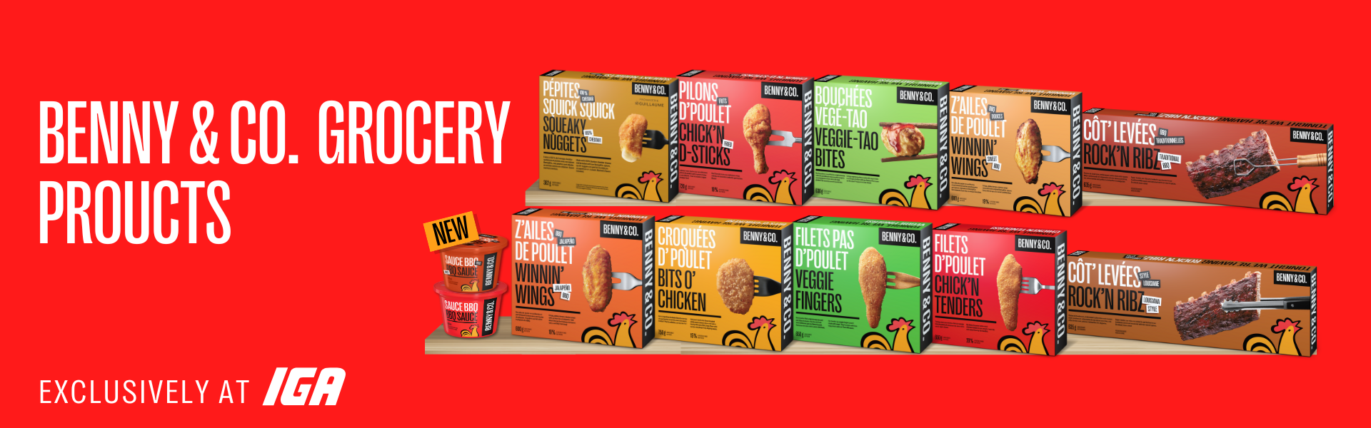 Grocery products - Benny & Co.