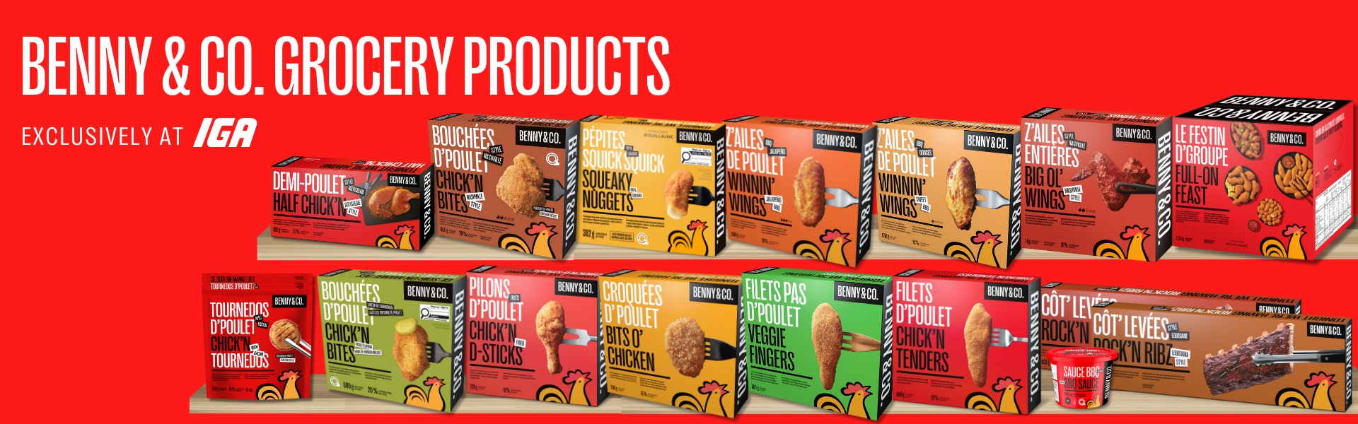 Grocery products - Benny & Co.