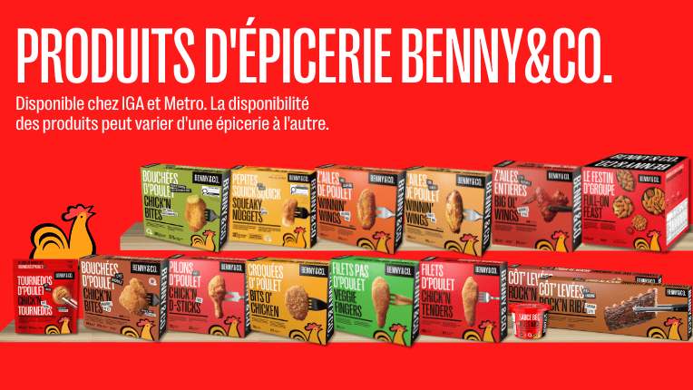 Produits d'épicerie - Benny & Co. Produits d'épicerie - Benny & Co.