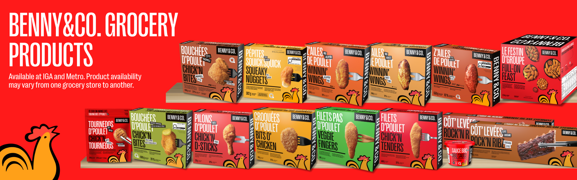 Grocery products - Benny&nbsp;&&nbsp;Co.