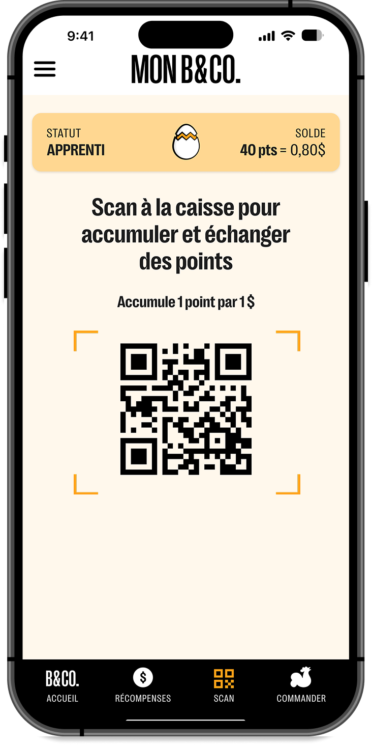 Landing Page programme de loyauté - Benny&nbsp;&&nbsp;Co.