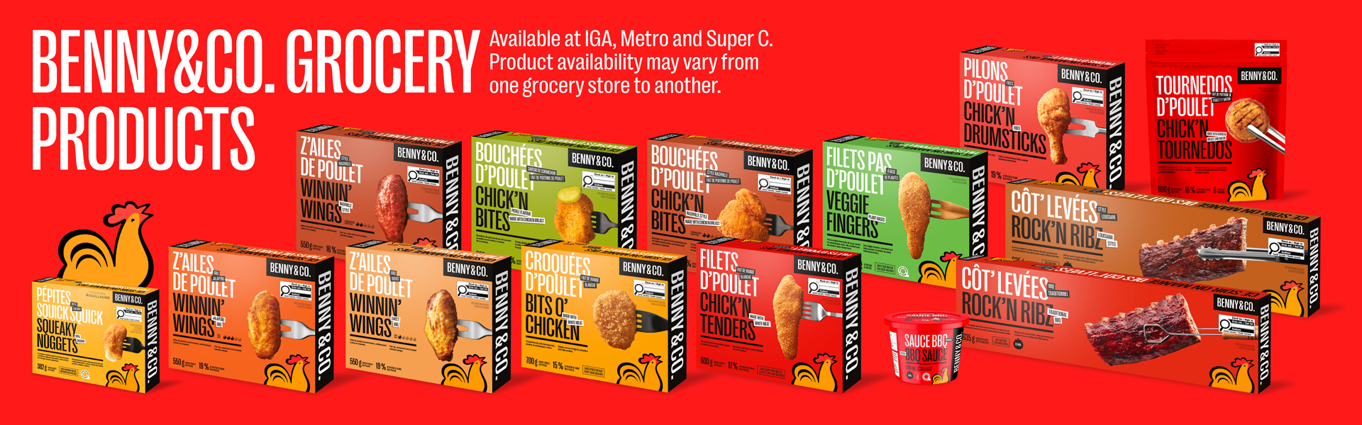 Grocery products - Benny&nbsp;&&nbsp;Co.