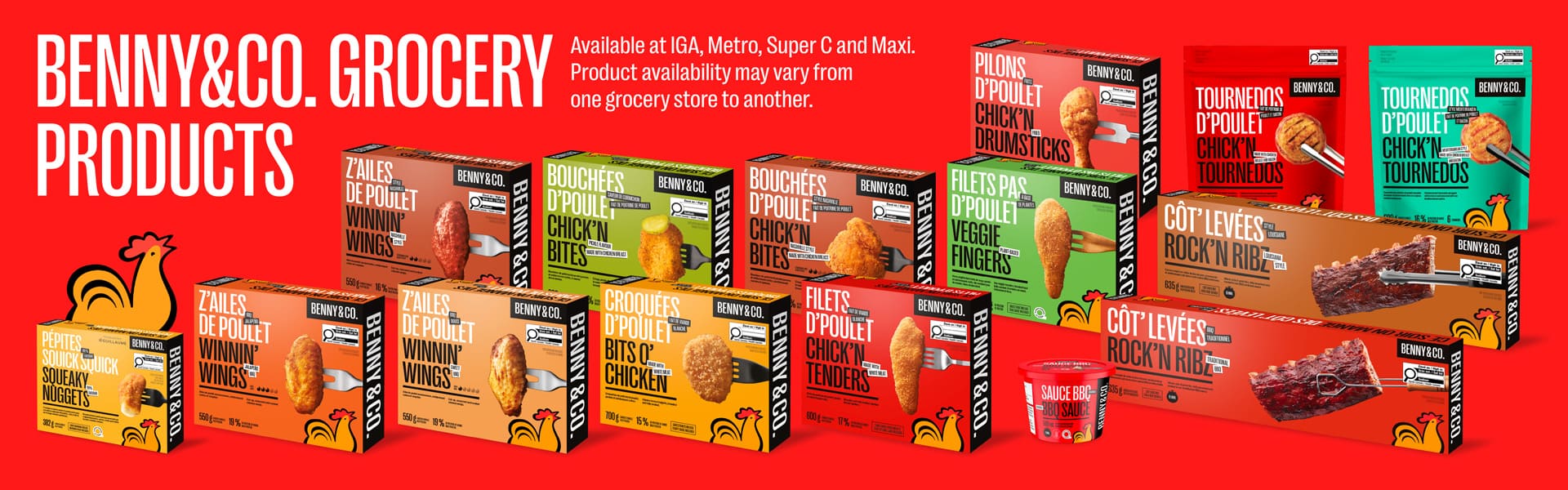 Grocery products - Benny&nbsp;&&nbsp;Co.